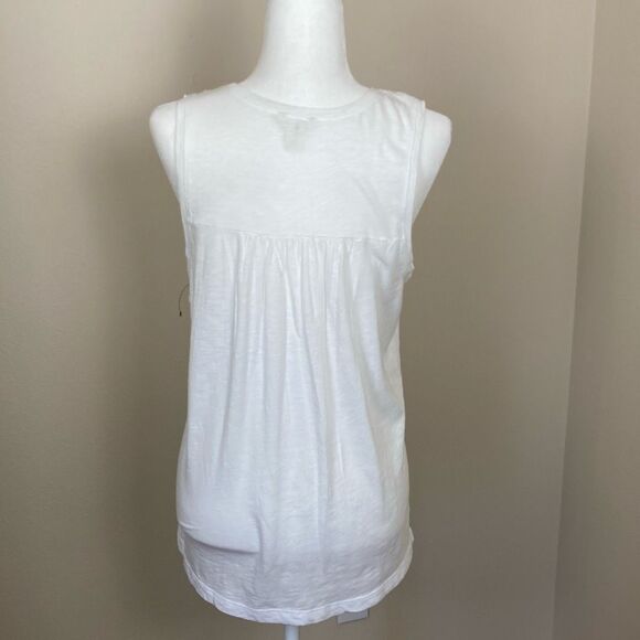 Caslon White Tank Size XS (D15) NWT - Picture 2 of 9